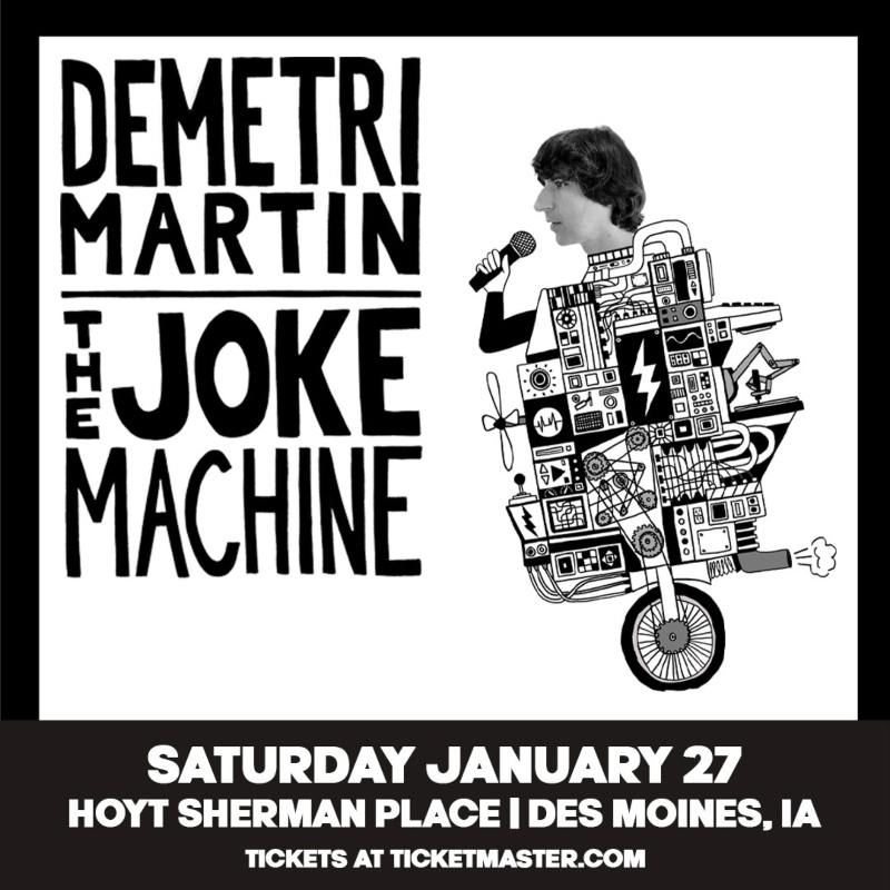 Demetri Martin: The Joke Machine Tour