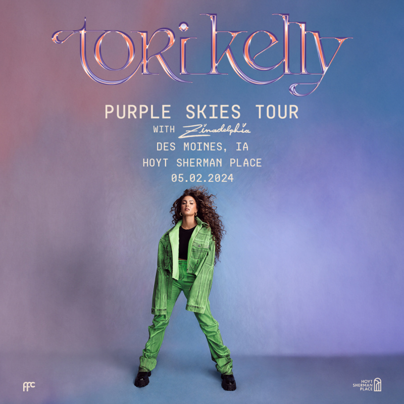 Tori Kelly – purple skies tour