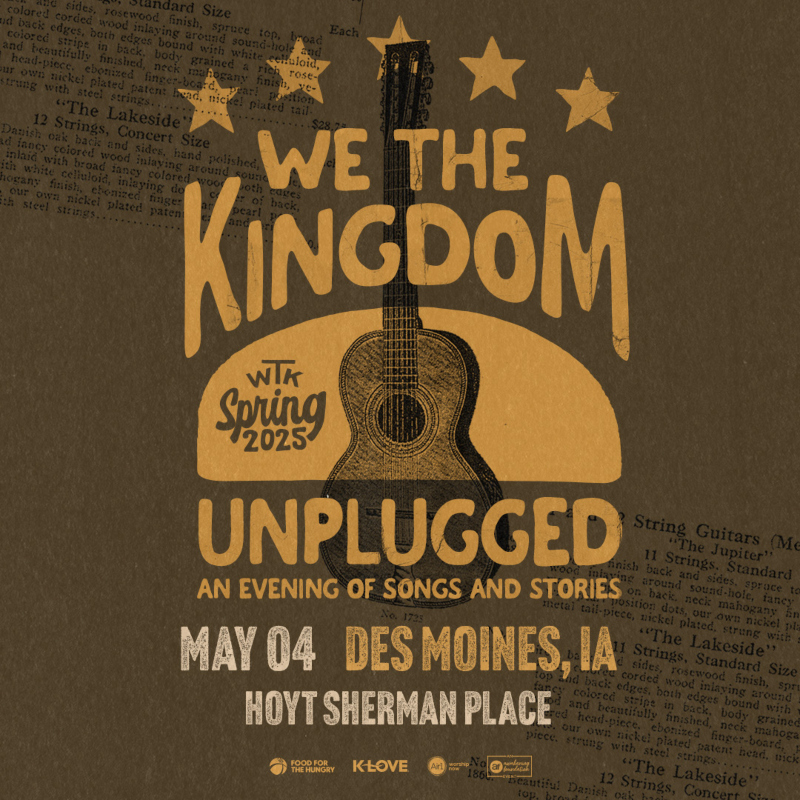 We The Kingdom Unplugged: An Evening of Songs and Stories